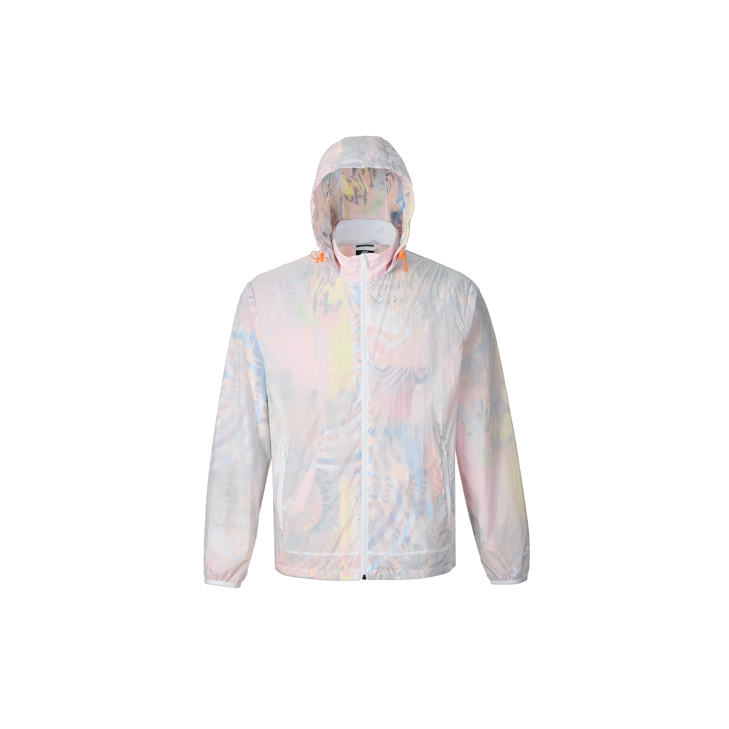 Nike Men's White Sb X The Killing Floor Collab Woven Skateboard Packable Hooded Jacket Jackets Da1375-100 Cm