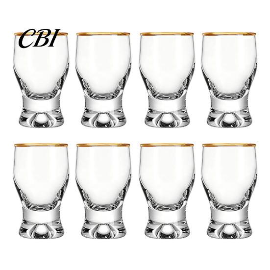 Elegant Party Glassware Mini Snifter Glass with Ergonomic Weighted Base, Crystal Clear Tasting Whiskey Tumbler Glasses Glasses, Comfortable
