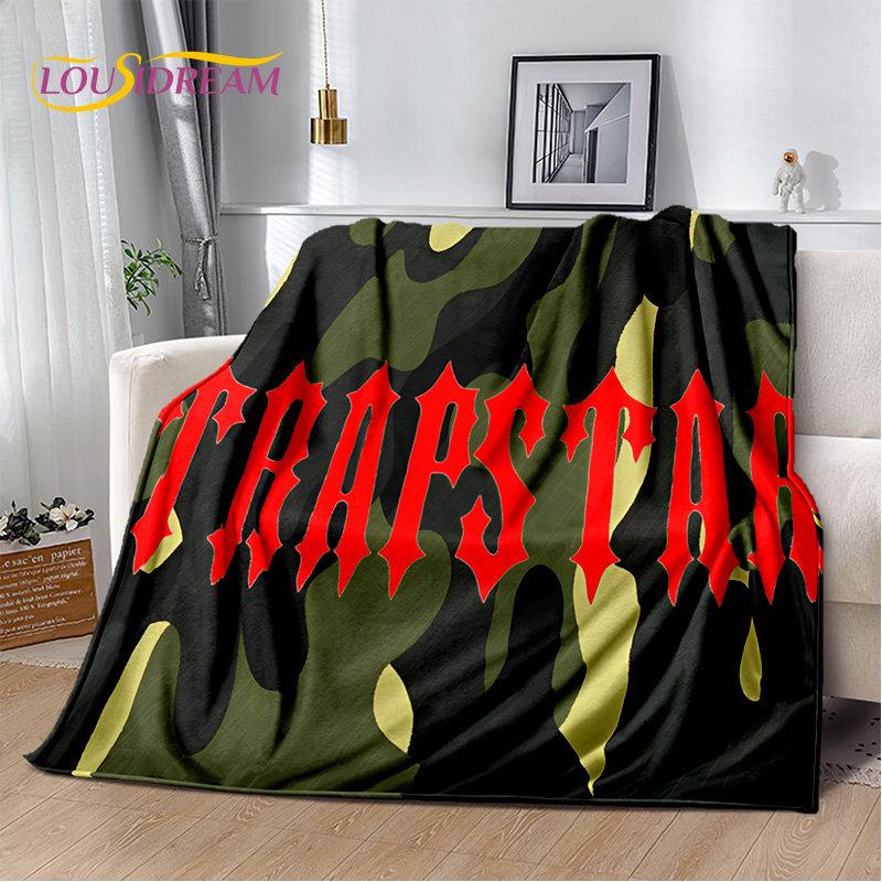 Popular Fashion Trapstar London Soft Plush Blanket,Flannel Blanket Throw Blanket for Living Room Bedroom Bed Sofa Picnic Cover