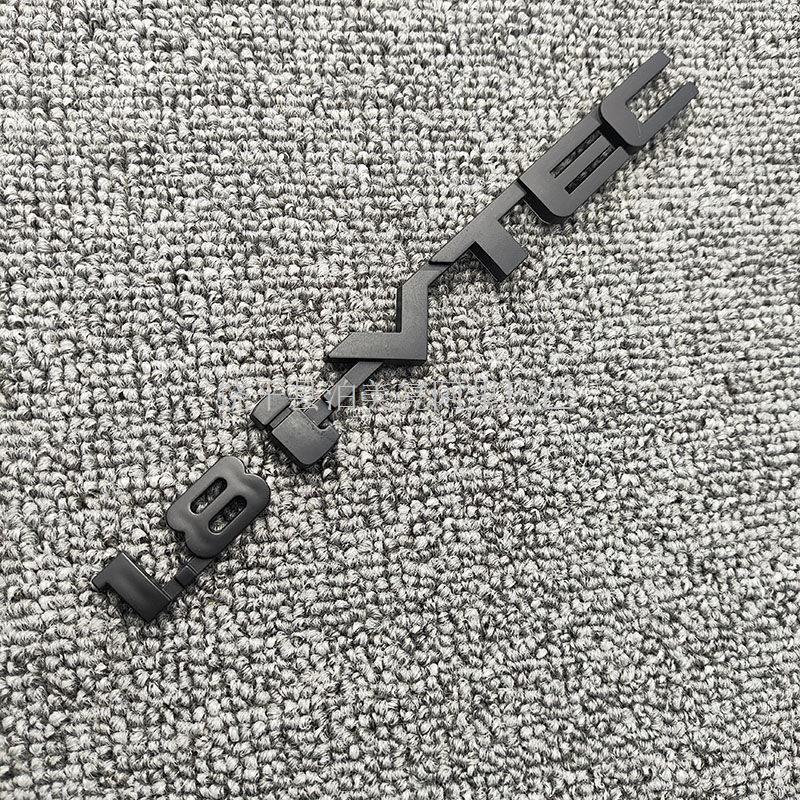 Honda 1.8i-VTEC Matte Black Side Emblem - Black Warrior Edition