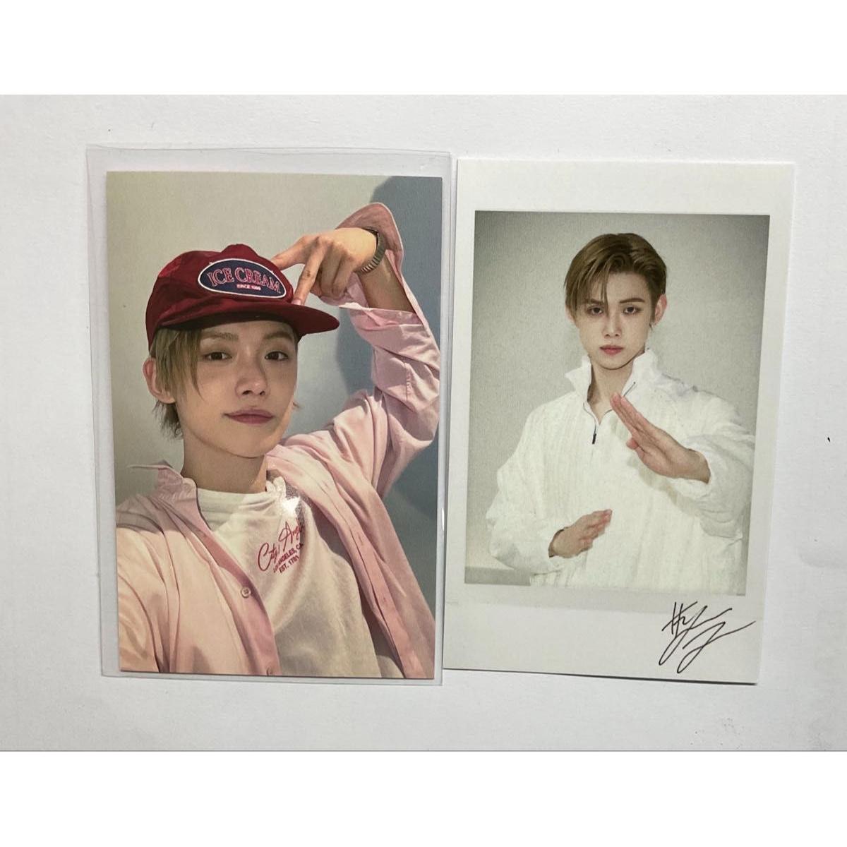 Used TXT Yeonjun Sanok trading card set