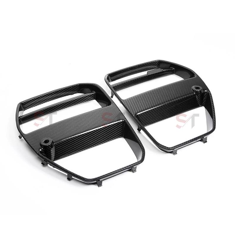 BMW M3/M4 G80/G82/G83 Dry Carbon V-Style Grille Fiber Mod.
