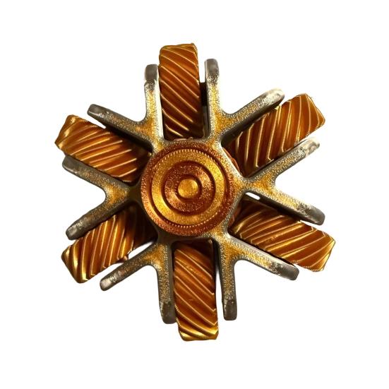 3D Printed Fidget Spinner Toy Anxiety Stress Relief Gear Spinning Toy Portable Travel C