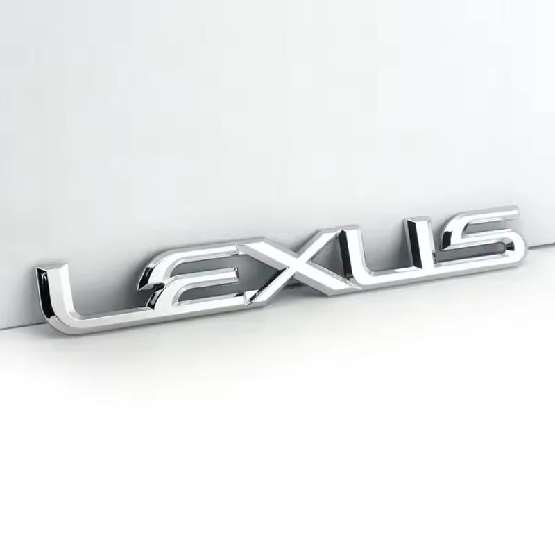 Rear Trunk Emblem Badge Sticker for Lexus ES IS CT GS NX ES250 ES300 ES350 IS250 IS300 IS350 CT200h GS350 NX200 Etc