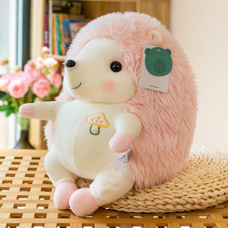 Cute Huanhuan Hedgehog Plush Toy Cartoon Doll Decompression Ornament Desktop Decoration Gift Cure Doll