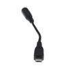DC5.5 x 2.1mm Female Jack to Micro USB Male Plugs Power Connector Adapter Cable Extension Cord Support up to 5V3A 15W