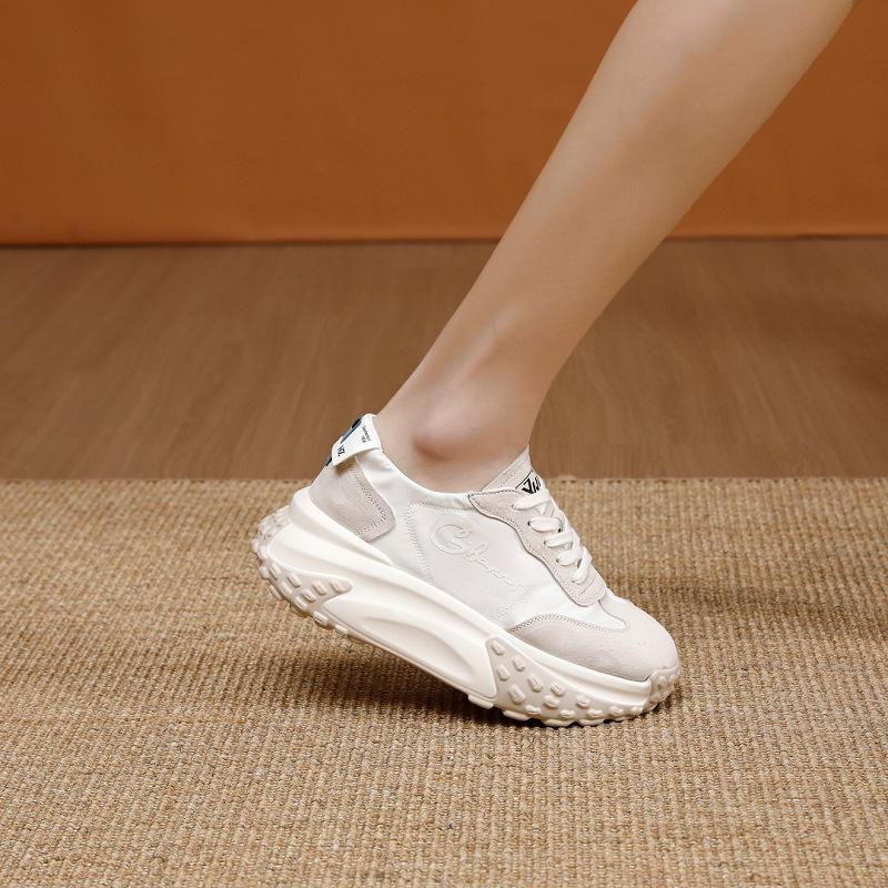 Dad shoes women's summer 2025 new heightened platform retro versatile explosion Xiaobai sports and leisure Forrest Gump shoes