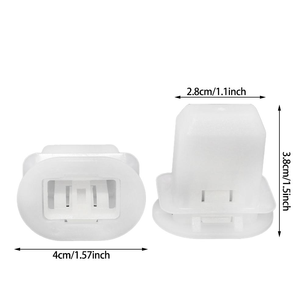 2Pcs Car Rear Seat Locking Clips Mounting Hook Seat Lock for Toyota Auris C-Hr Avensis Corolla Prius Rav4 Camry Aygo Kgb40 Prius Plugin