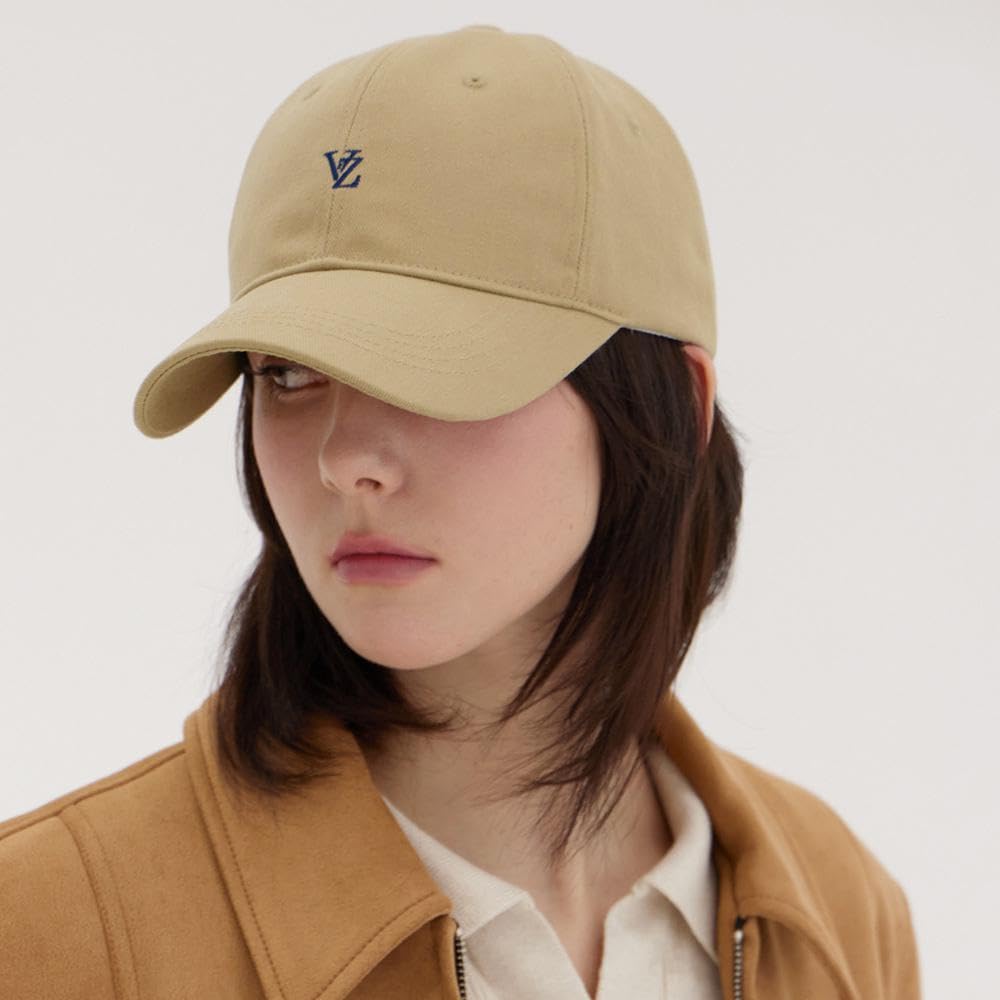 VZ Minimal Logo Ball Cap Beige [VARZAR]