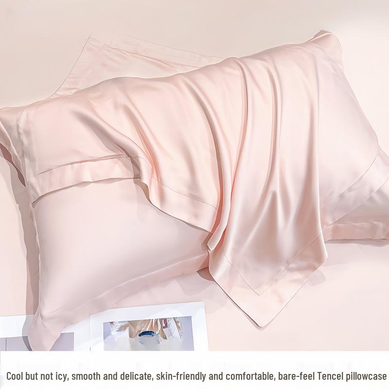 Tencel Ice Silk Pillowcase 48x74cm - 100pcs for Adults
