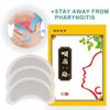 8Pcs/Box Sore Throat Treatment Patch Relieve Throat Dry Itchy Chronic Pharyngitis Cough Herbal Medical Plaster Body Health Care