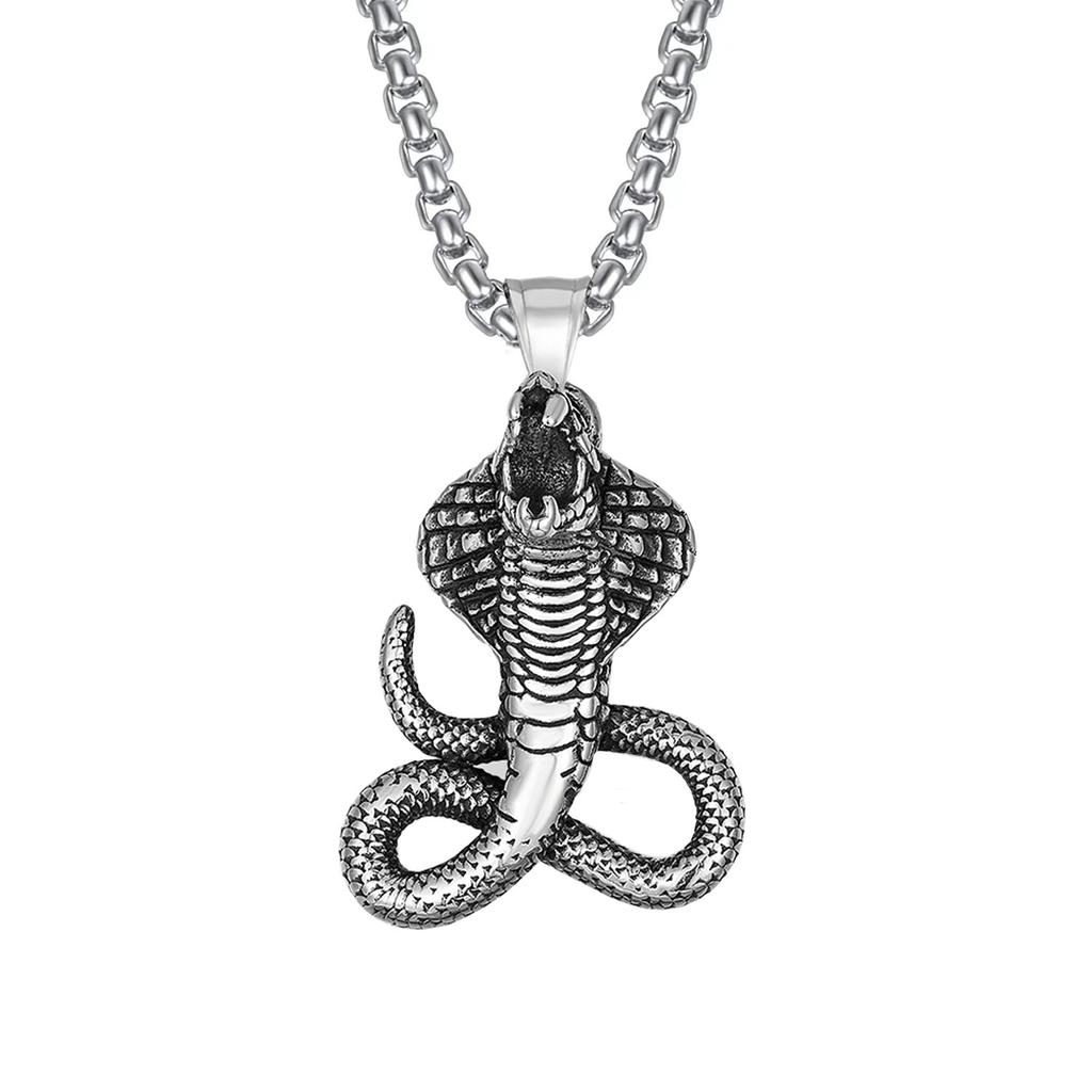 Men's Stainless Pendant Necklace with Design Trendy Fashion Jewelry for Everyday Wear