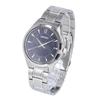 SEIKO SUR419P1 SUR419P Quartz Essential Date Calendar Blue Navy Silver Stainless Wrist Watch
