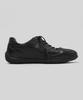Wetheroad Wtrd3115 Faules Pferdeleder Renn-Sneaker Gewaschenes Schwarz