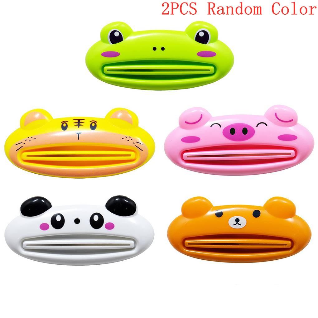 Hot! 1/2/3/5/10PCS Toothpaste Squeezer Tooth Paste Holder Oral Care Bathroom Tools Facial Cleanser Rolling Squeezing Dispenser