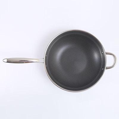 San Jiao Long Xi Nuan 32cm Waben Antihaft Wok