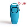 Clicker per addestratori di cani con fischietto multifunzione 2 in 1 per animali domestici con portachiavi per addestratori di cuccioli di animali domestici