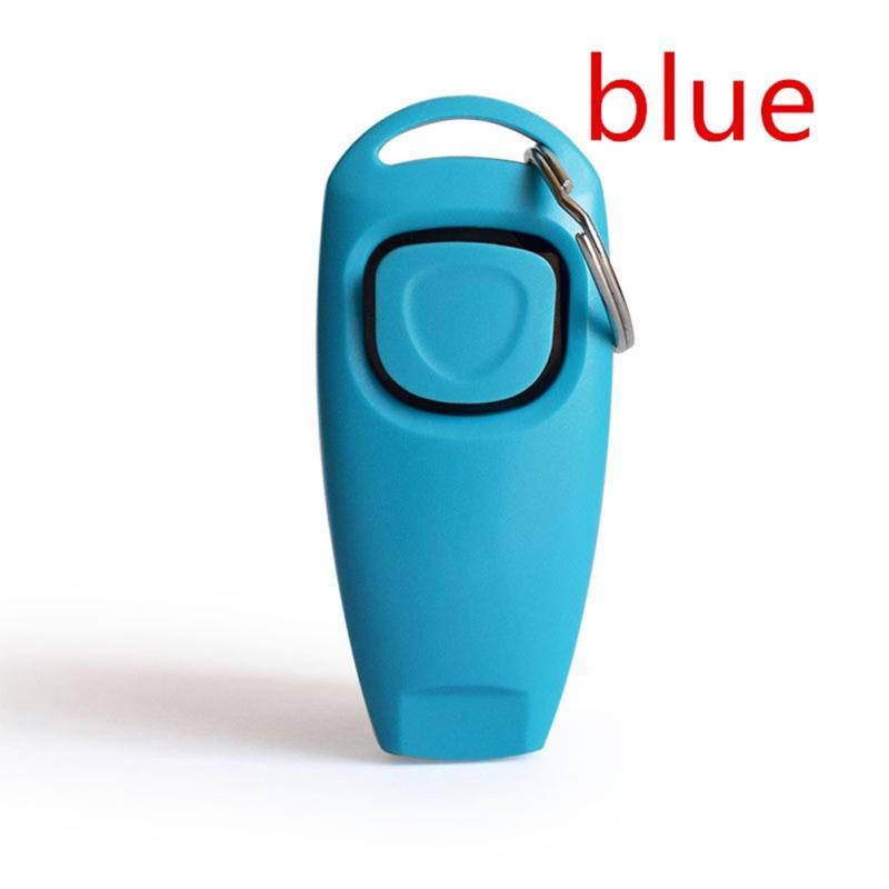 Clicker per addestratori di cani con fischietto multifunzione 2 in 1 per animali domestici con portachiavi per addestratori di cuccioli di animali domestici