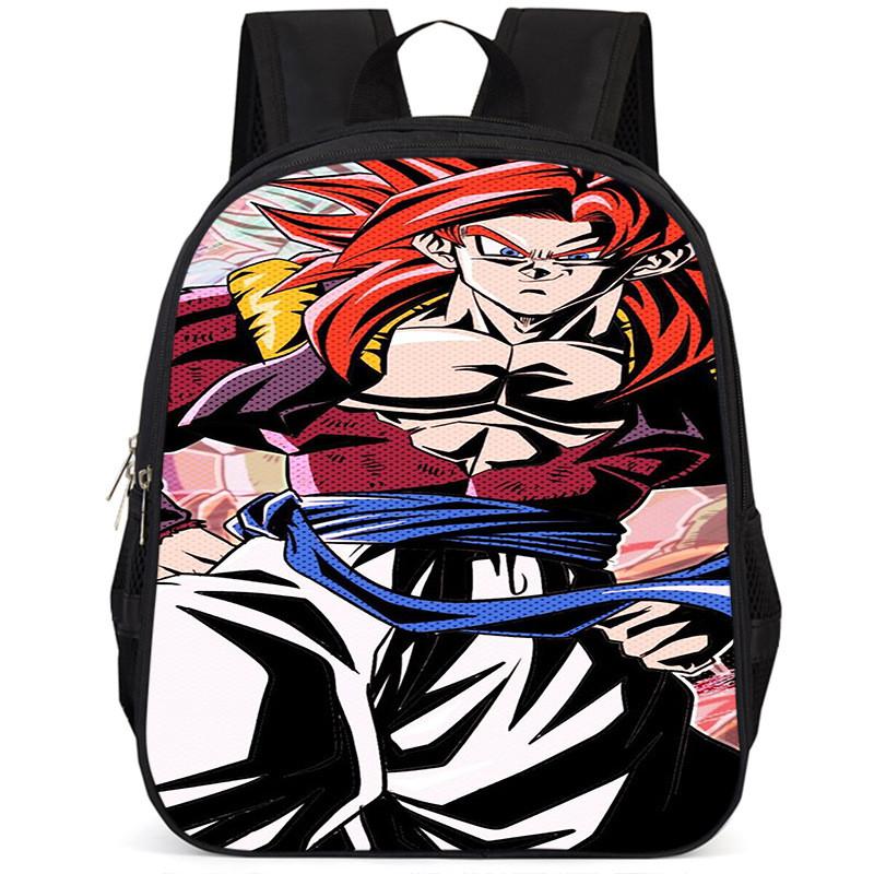 Durable Oxford Cloth Dragon Ball Backpack For Boys And Girls 15-inch Capacity