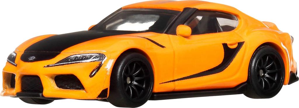 Hot Wheels Fast Furious 2021 Toyota GR Supra Vehicle Ages 3 and Up & Toy, Orange, JBM00,