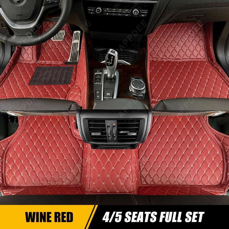 APPDEE Car floor mats for KIA carnival 2015 2016 2017  auto foot Pads automobile carpet cover