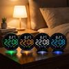 12/24H Display Electronic Clock High-definition Bedside Clock LED Digital Alarm Clock  Night Stand