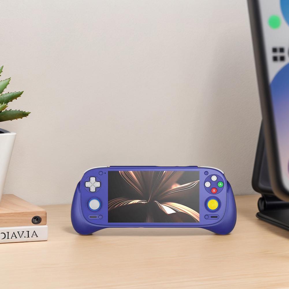 For Retroid Pocket 5 Game Console Grip Protective Case Anti Drop Grip Stand Holder TPU Shell Case for RP5 Game Console Grip