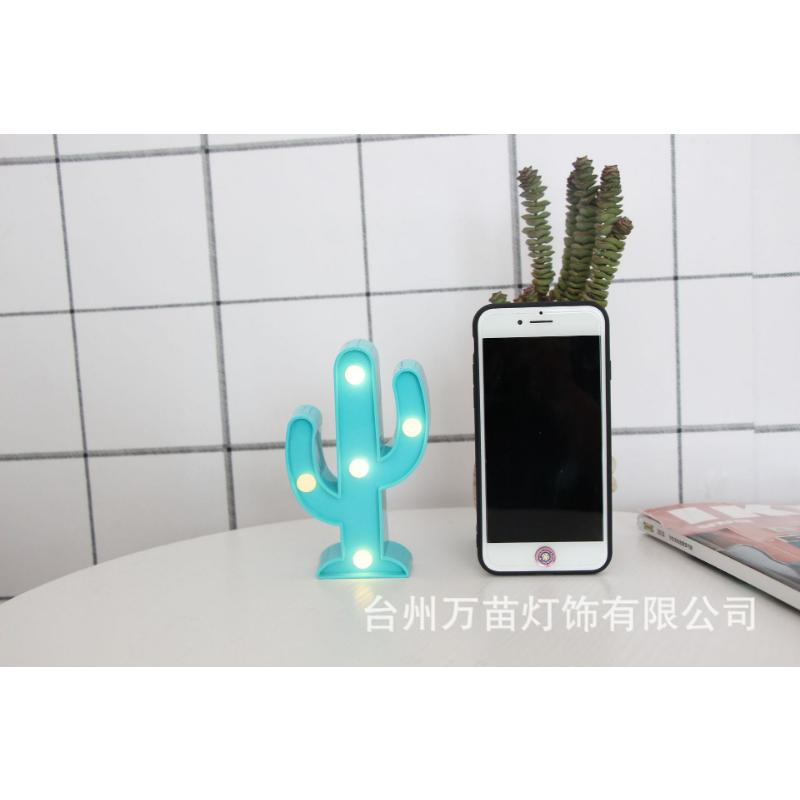 

Ночник Фламинго, Ананас, Кактус, Лампа в форме Единорога для отправки электронных сообщений синий