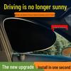 Sui Tu Car Black Static Cling Vinyl Sunshade - Heat Insulation Side Window Visor