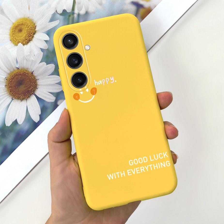 For Samsung Galaxy A55 Case SM-A556B Lovely Cartoon Back Cover Soft Silicone Phone Case For Samsung A55 A 55 GalaxyA55 5G Fundas