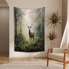 Forest Tapestry: Elk, Wild Deer