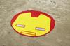Marushin Beach Marvel Iron 120cm H X 130cm 2505008800 Towel, Man, Approx. W, Round,
