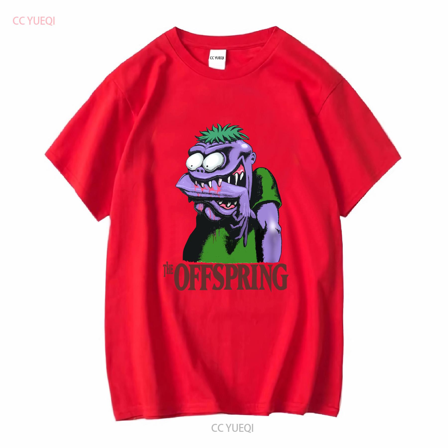 Vintage The Offspring Concert Tour T Shirt XL Bite Me Monster W Ticket vintage Washed designer clothes Stylish Breathable S