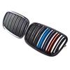 Rhyming Front Bumper Racing Kidney Grille Dual Single Slat Air Intake Grill Fit For BMW X5 E70 X6 E71 2007-2013 Car