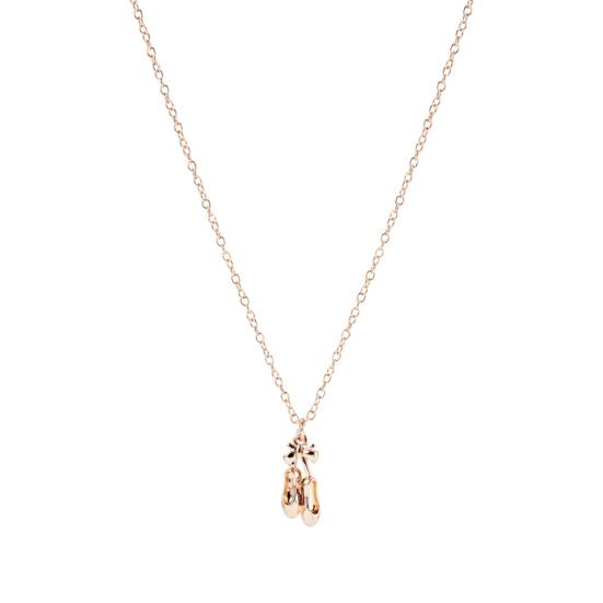 Ballet Shoes Necklace Ballerina Shoes Pendant Necklace Dainty Ballet Dancer
