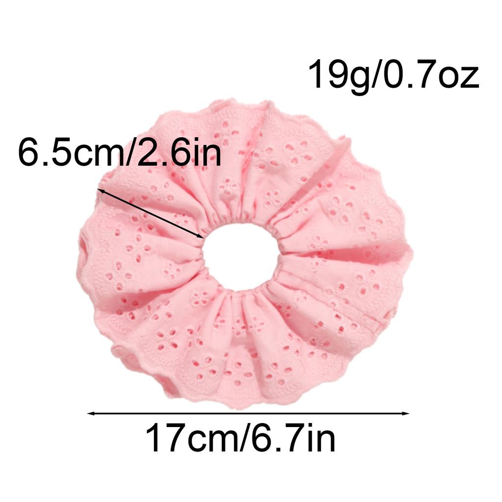 Temperament lace large intestine hair band women's high-end sense tied hair ponytail hair rope super fairy headband headdress