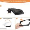 1 Set UTV Motorcycle Rearview Mirror, ABS Material, Color: As Shown, Compatible with Pangba.