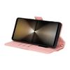For Sony Xperia 1 VI Stand Case Cross Texture PU Leather Wallet Phone Cover with Shoulder Strap/Makeup Mirror