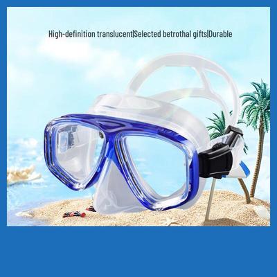 WEZHO Large Frame Silicone Diving Mask