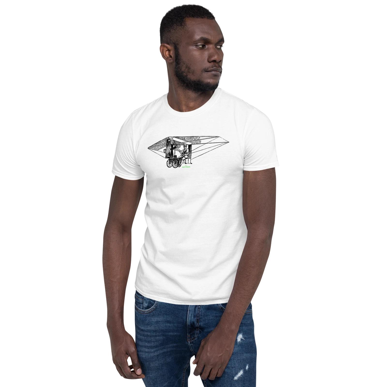 

Nemethy s Flying Machine - Vintage Illustration Unisex T-Shirt 3XL