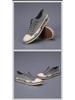 2025 Summer Men's Low-Top Color Block Canvas Slip-On Skate Shoes