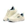 Skechers Mesh Comfortable Breathable Low-Top Casual Shoes Men Sneakers Yellow Blue 232433-OFWT