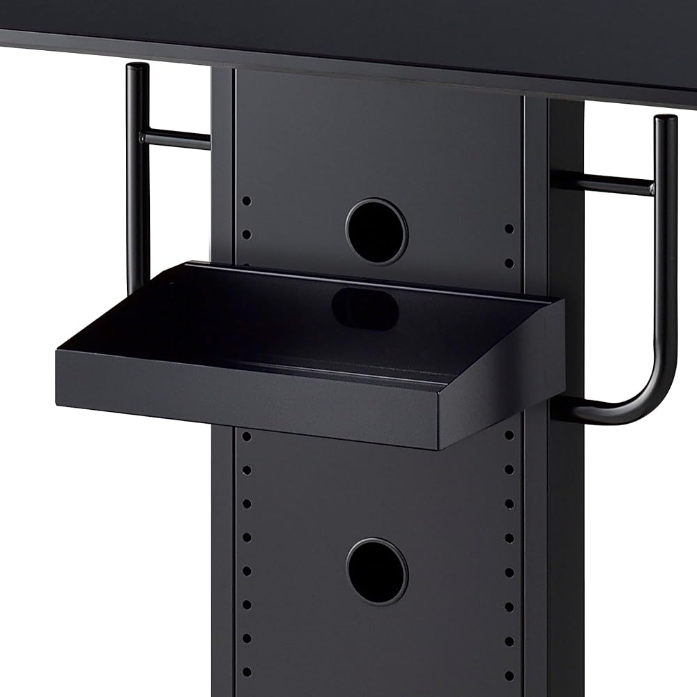 Hayami Kogyo TV Stand Option Tray for PH-820 Series, Black PHP-B8251S