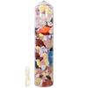 Cylindrical Plush Toy Storage Bean Bag  Cover with Zipper Clear Waterproof PVC Stuffed Animal Storage Bag for Kids Play Boxing