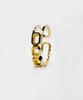 Kudos Interlocking Triple Octagon Ring