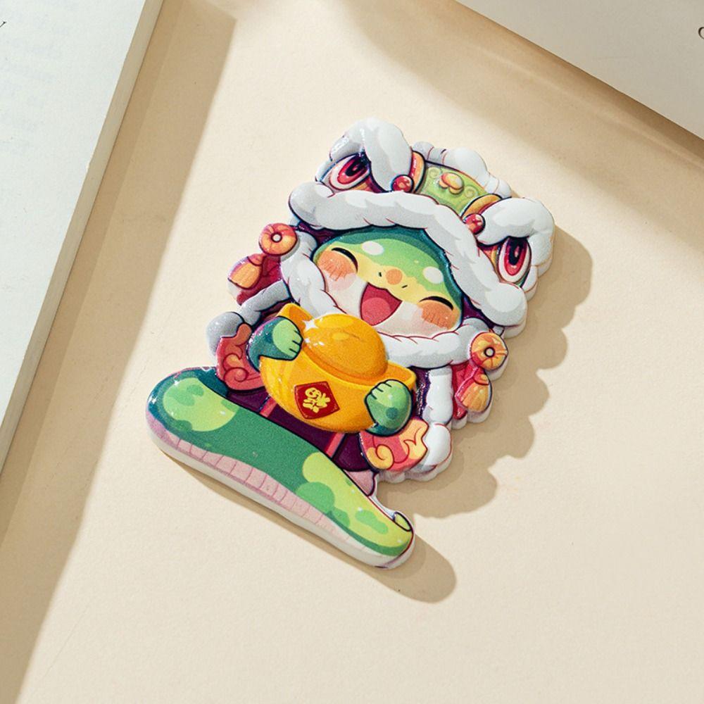 1/4pcs Resin Spring Festival Couplet Cute Fridge Magnets  Locker Cabinet