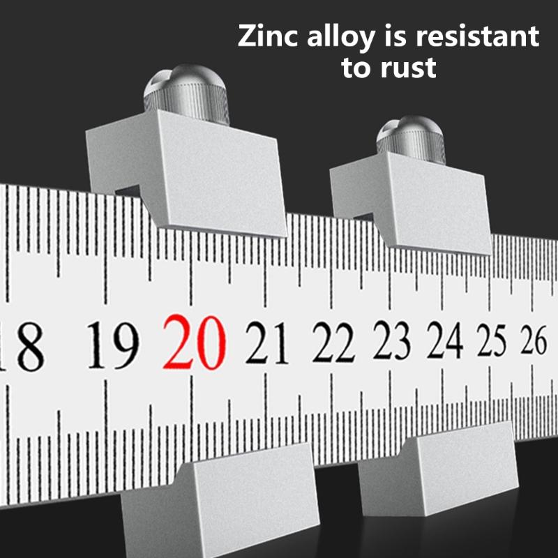 Steel Ruler Positioning Block Scriber Measuring Metal Angles Scribers Line Marking Gauges For Ruler Locators