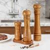 1PC 5/8/10Inch Solid Wood Salt and Pepper Mills Spice Grain Grinder with Adjustable Ceramic Grinding Core Kitchen Cooking Tools