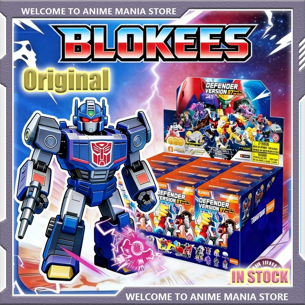 New Arrival Blokees Transformers Star Ver.7 Optimus Prime Figure Mini Blocks Blind Box For Boys Gift