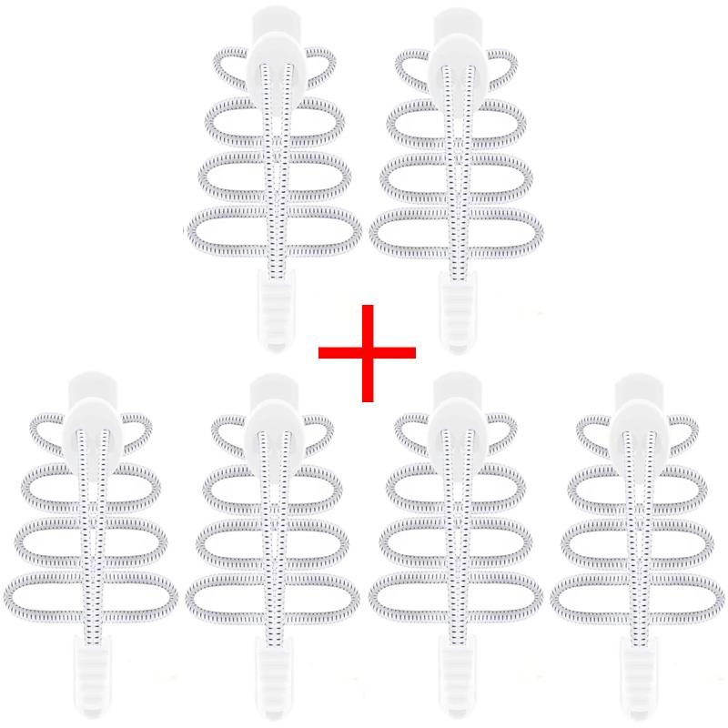 1 Paar/3 Paar Runde Elastische Schnürsenkel Ohne Binden Schnürsenkel für Sneaker und Freizeitschuhe Schnell An- und Ausziehbare Schnürsenkel